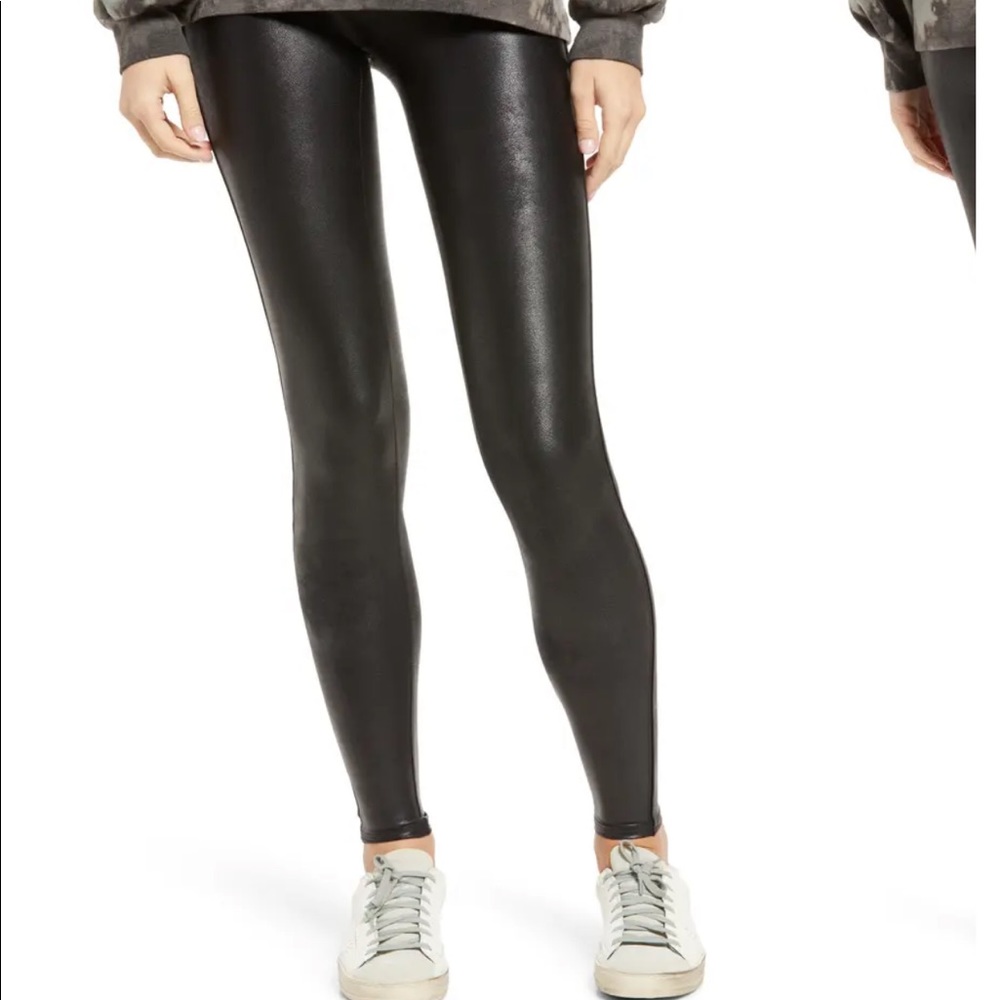 NWT Spanx Faux Leather Leggings